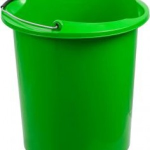 18 liter plastic bucket with metal handle